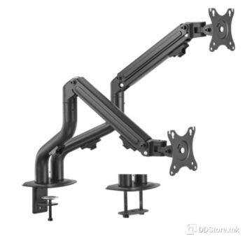 Gembird for 2 Monitors Gas Spring Monitor Desktop Stand