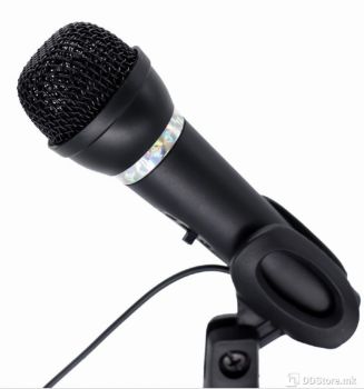 Microphone Gembird MIC-D-04 Desktop Condenser Black w/Stand