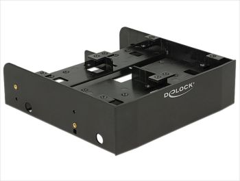 Delock 18217 5.25″ Installation Frame for 1 x 3.5″ + 2 x 2.5″ or 6 x 2.5″ hard drives