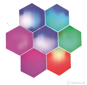 Wall Hexagon Lights JEJA Sound Sensitive RGB 6 x LED