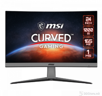 MSI MAG ARTYMIS 242C Gaming Monitor 24" 1ms, 165Hz, FHD, HDMIx2, DP, Curved, Frameless