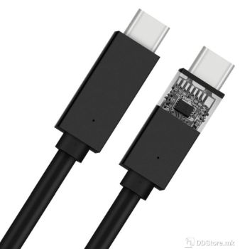 Cable USB 2.0 Type-C to Type-C 1m Platinet 5A 100W PD3.0