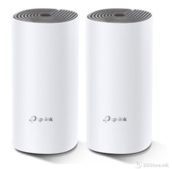 TP-Link Wireless AC MESH Deco E4 1200Mbps Dual Band Router 2-Pack