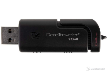 Kingston DT 104 64GB USB 2.0, stylish black, DT104/64GB