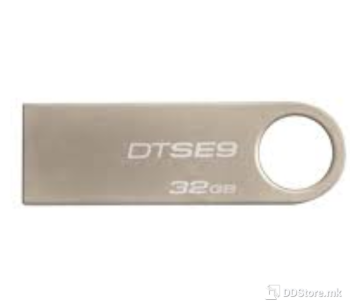 Kingston DT SE9 32GB USB 2.0 (Stylish Metal casing), DTSE9H/32GB