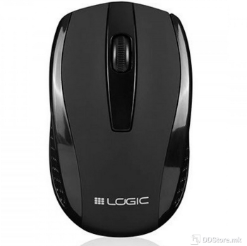 LOGIC Wireless Mouse LM-31W, Color Black, Optical