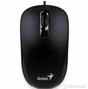Genius DX-110, Wired Mouse, PS2, Black, 1200 DPI