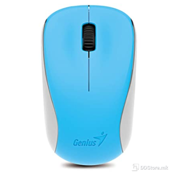 Genius NX-7000, Wireless ergonomic mouse, blue