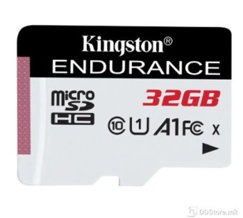 Kingston High Endurance microSD Card 32GB, High performance