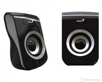 Genius SP-Q180 speakers, Iron Grey, 3W, USB power