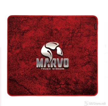 MARVO Gaming Mouse Pad Gravity G1 G39, Fiber Braided, Rubber, Water-Resistant, Size M 450 x 400 x 3 mm