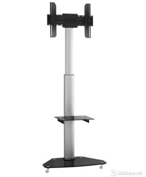 TV Floor Stand SBOX FS-500 37"-70" w/Wheels, Cable management, Shelf
