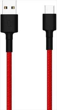 XIAOMI USB 2.0 AM - TYPE-C M BRAIDED RED 1m SJV4110GL