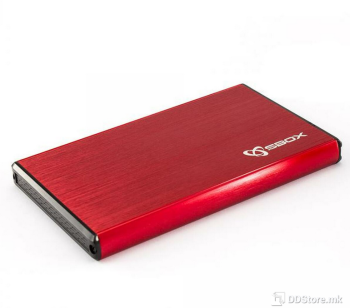 SBOX for SATA HDC-2562 Red External Rack 2.5" USB 3.0