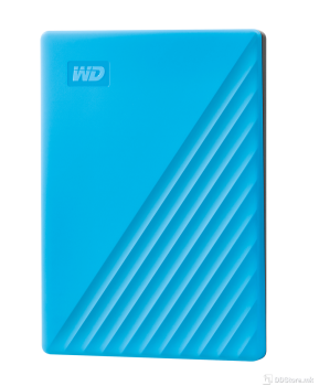 Western Digital My Passport Blue HDD External 2.5" 4TB USB 3.2 w/Hardware Encryption