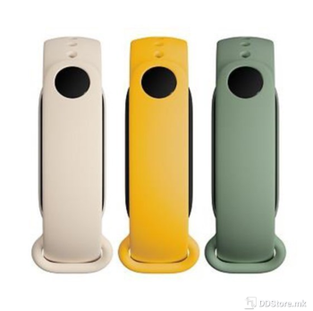 XIAOMI MI BAND 6 STRAP (3 PACK- ivory, olive, yellow), BHR5135GL