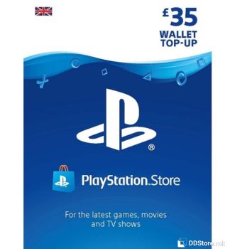 PlayStation Network Card 35£ for PS4 / UK