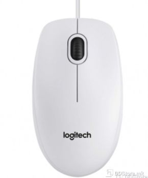 Logitech Mouse Optical B100 white p/n 910-003360