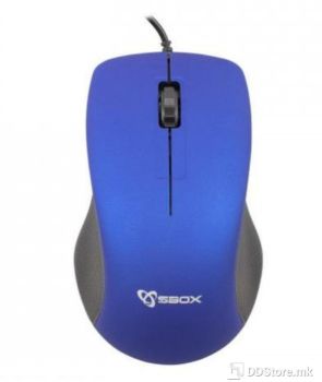 Mouse SBOX M-958 1000DPI USB Blue