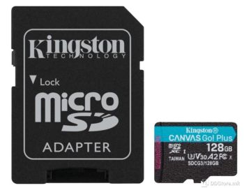 Kingston 128GB microSDXC Canvas Go Plus 170MB/s Read UHS-I
