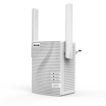 Tenda A15 AC750 Dual Band WiFi Repeater, 2 * External 2dBi dual-band omni-directional antenna, 5GHz: Up to 433Mbps, 2.4GHz: Up to 300Mb