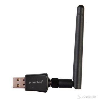 Gembird Wireless N USB Adapter 300Mbps High Power WNP-UA300P-02