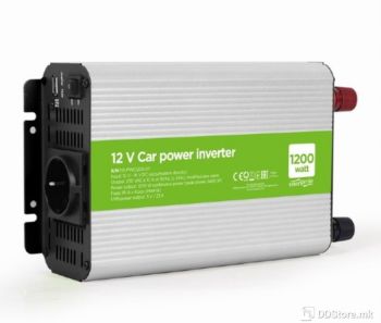 Car Power Inverter Energenie DC-AC 1200W EG-PWC-1200