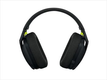 LOGITECH Gaming-Headset G435 Wireless LIGHTSPEED/ Bluetooth w/microphone 981-001050, Black and Neon Yellow