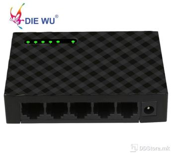 DIEWU 5-port 10/100/1000 TXE034 NET Switch