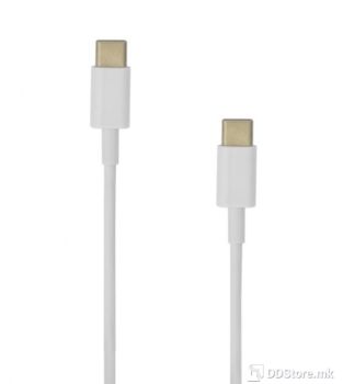 Cable USB 2.0 Type-C to Type-C 1m SBOX White