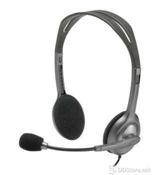 Headphones Logitech H110 w/Microphone