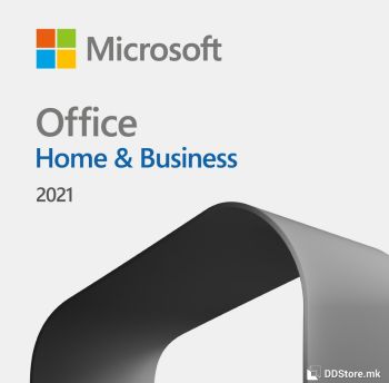 Microsoft Office Home&Business 2021 English / PC or Mac / Medialess