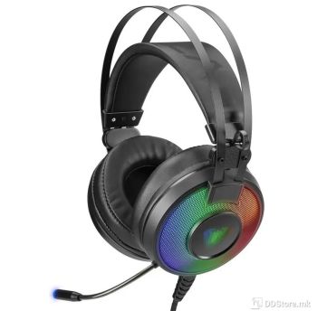AULA ECLIPSE Gaming Headset w/Microphone 1x3.5mm / 2x3.5mm  / USB (for ilumination), 278481