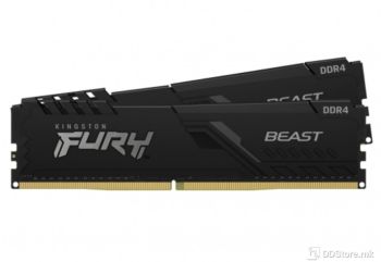 DIMM 32GB DDR4 3600MHz Kingston Fury Beast CL18 Kit (2x16)