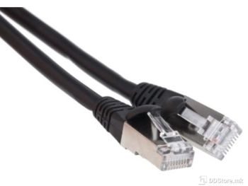 Patch Cable S/FTP 0.5m Cat6A LSZH Gembird Black