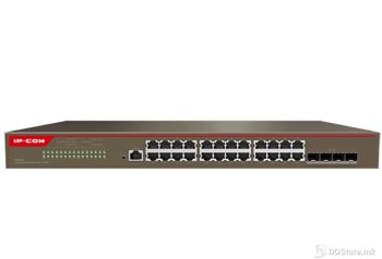 IP-COM Switch 24port Gigabit + 4x10G SFP + 1xConsole Layer 3 Managed G5328X