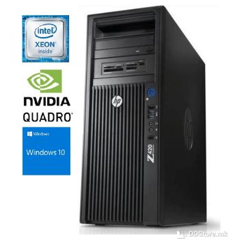 HP Workstation Z420 Xeon® Hexa Core E5-2640/ 32GB/ 240GB SSD/ Quadro 2000/ W10
