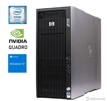 HP Z800 Tower 2xXeon Hexa Core X5670/ 16GB/ 256GB SSD/ Quadro K420/ W10