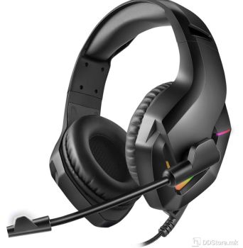 Headphones Omega Gaming Varr VH8050 RGB Black