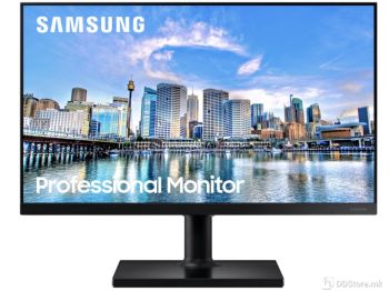Monitor 24" Samsung LF24T450FQRXEN Gaming IPS 75Hz, FHD, 2xHDMI, DP, 2xUSB, HAS Pivot, SuperSlim
