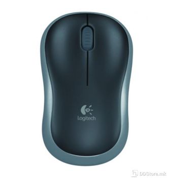 Logitech Mouse M185, Wireless, 1000DPI, 75, 2gr, USB Type-A, Grey