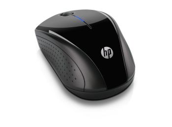 HP Wireless Mouse 220, 3 buttons; Scroll wheel, 1000 dpi, Black, P/N: 3FV66AA