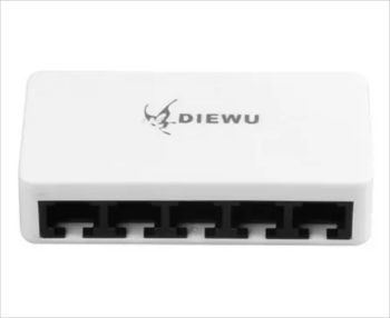 DIEWU 5-port 10/100 TXE070 MINI NET Switch