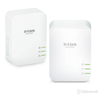 D-Link DHP-601AV 2x DHP-600AV powerline adaptere GE LAN