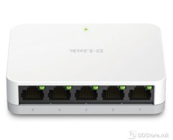 D-Link DGS-1005A, 5x 10/100/1000Mbps, desktop