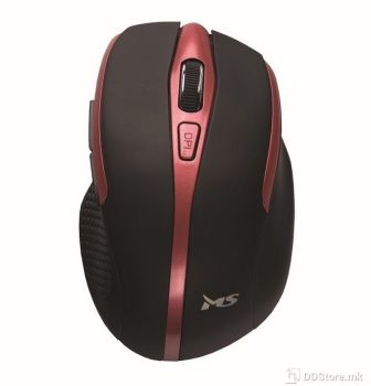MS FOCUS M110 wireless optical mouse red