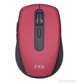 MS FOCUS M316 wireless optical mouse red