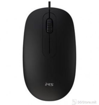 MS FOCUS C106 wired optical mouse black