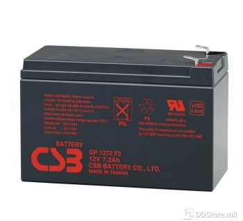 CSB GP1272F2 12 V, 7.2 Ah, 2,4 kg