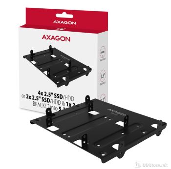 AXAGON RHD-435 5.25" reduction for 4x 2.5" or 2x 2.5" + 1x 3.5"